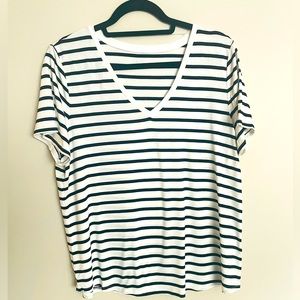 SOLD! Reitmans Basics black and white tee